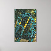 Motorfietscadeau Canvas Afdruk (Voorkant)