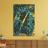 Motorfietscadeau Canvas Afdruk (Insitu (Woonkamer))