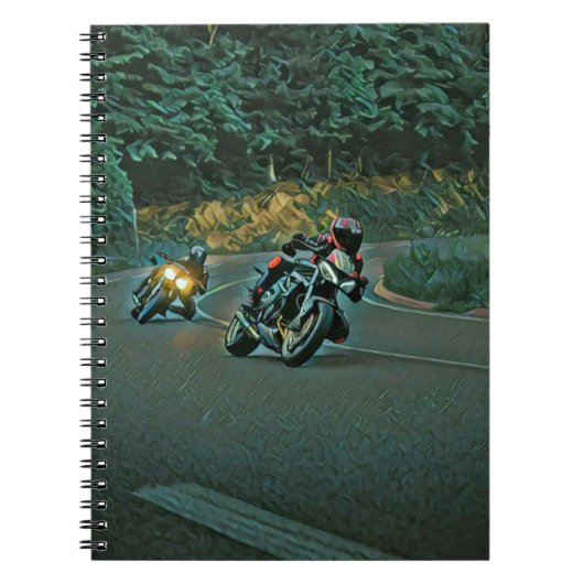 Motorfietscadeau Notitieboek (Voorkant)