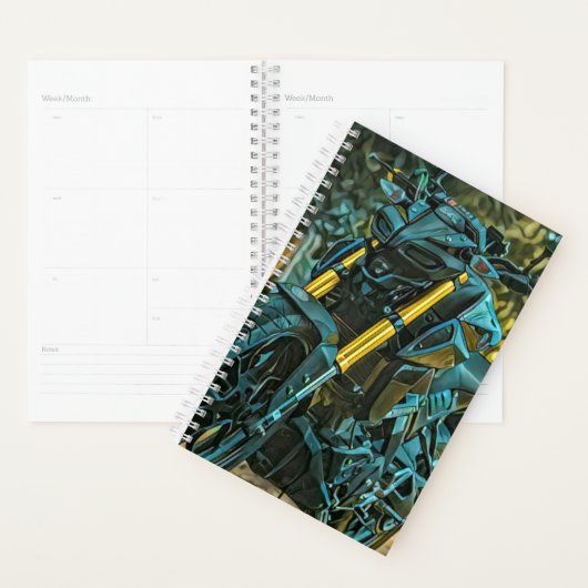 Motorfietscadeau Planner (Display)