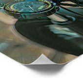 Motorfietscadeau Poster (Hoek)