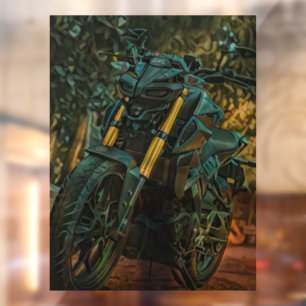 Motorfietscadeau Raamsticker