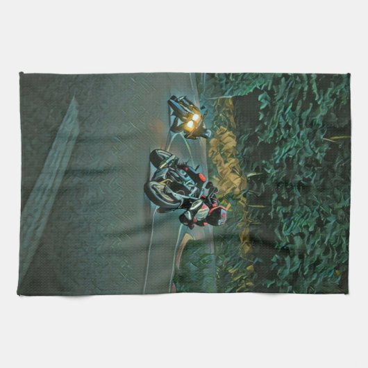 Motorfietscadeau Theedoek (Horizontaal)