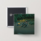 Motorfietscadeau Vierkante Button 5,1 Cm (Voorkant /achterkant)
