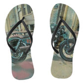 motorfietscadeaus voor haar teenslippers (Voetbed)