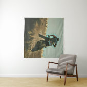 Motorfietscadeaus voor vader wandkleed (In Situ (horizontaal))