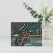 Motorfietscadeaus voor vriend briefkaart (Staand voorkant)