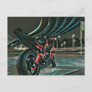 Motorfietscadeaus voor vriend briefkaart