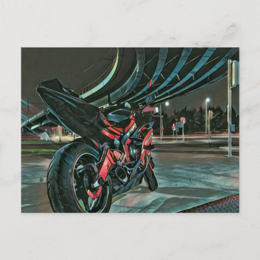 Motorfietscadeaus voor vriend briefkaart (Voorkant)