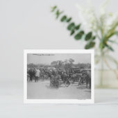 Motorfietsen aangevraagd, foto Parijs Briefkaart (Staand voorkant)