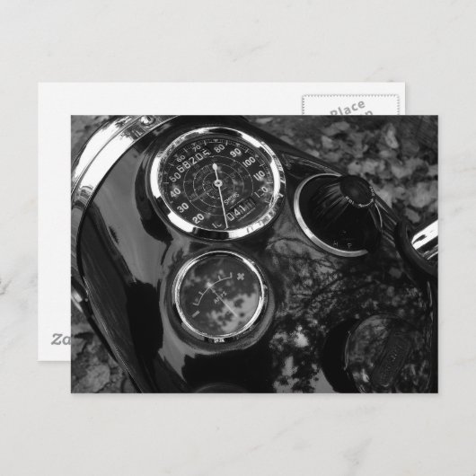 Motorfietsen Briefkaart (Voorkant / Achterkant)