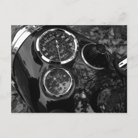 Motorfietsen Briefkaart (Voorkant)