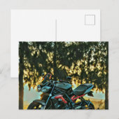 Motorfietsen cadeau briefkaart (Voorkant / Achterkant)