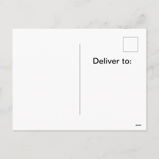 Motorfietsen Christmas Post Kaart (Achterkant)