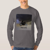 Motorfietsen en donkere wolken t-shirt (Voorkant)