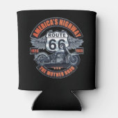 Motorfietsen en Route 66 Blikjeskoeler (Achterkant)