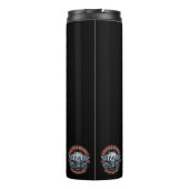 Motorfietsen en Route 66 Thermosbeker (Achterkant)