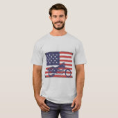 Motorfietsen Festivals en motorfietsen T-shirt (Voorkant volledig)