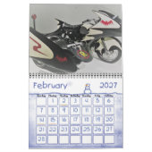 Motorfietsen fotokalender kalender (Feb 2027)