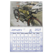 Motorfietsen fotokalender kalender (Jan 2027)