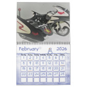 Motorfietsen fotokalender kalender (Feb 2026)