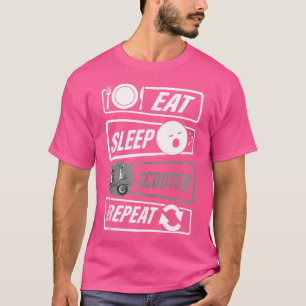 Motorfietsen Gemotoriseerd Motorfiets Scoot T-shirt