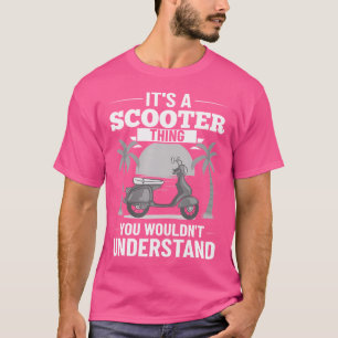 Motorfietsen Gemotoriseerd Motorfiets Scooter T-shirt