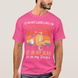 Motorfietsen Gemotoriseerd Motorfiets Scooter T-shirt