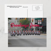 Motorfietsen, groeten van... briefkaart (Voorkant / Achterkant)