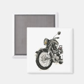 Motorfietsen in inkt IV Magneet (Voorkant / Achterkant)