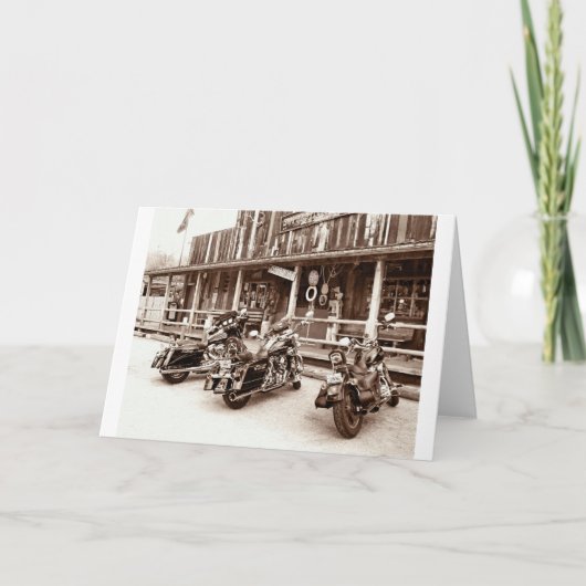 Motorfietsen Kaart (Voorkant)