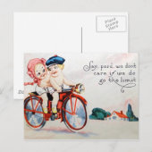  motorfietsen Kinderen Briefkaart (Voorkant / Achterkant)