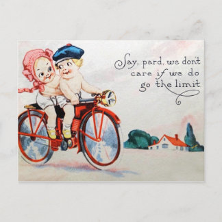 motorfietsen Kinderen Briefkaart