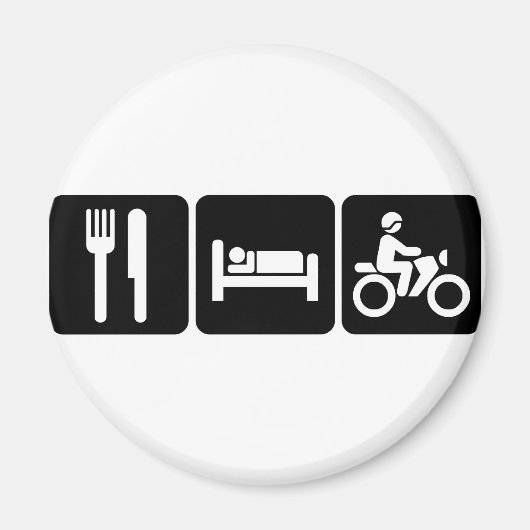 Motorfietsen Magneet (Voorkant)