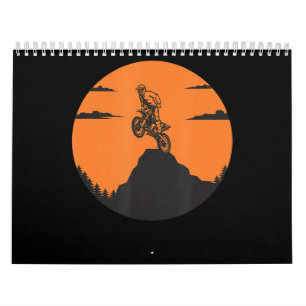 Motorfietsen Motorfiets Motorcross Peak Kalender