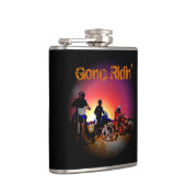 Motorfietsen motorrijden van Teen Boy van mannen Heupfles (Rechts)