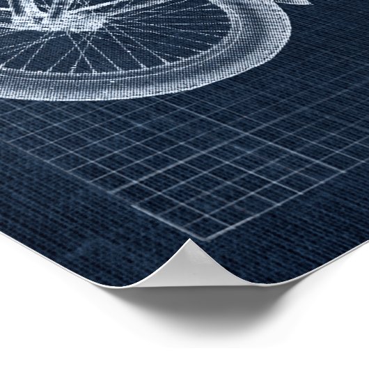  motorfietsen Poster Garage Mancave Decor (Hoek)