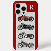  MOTORFIETSEN, rood Case-Mate iPhone Case (Achterkant)