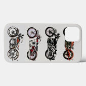 MOTORFIETSEN, rood Case-Mate iPhone Case (Achterkant (horizontaal))