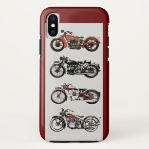 MOTORFIETSEN, rood Case-Mate iPhone Case