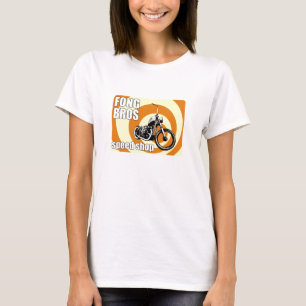 Motorfietsen van Fong Brother T-shirt
