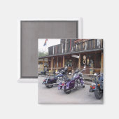 Motorfietsen van Western Saloon Magneet (Voorkant / Achterkant)