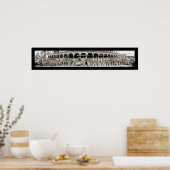 Motorfietsen Venice, CA Foto 1910 Poster (Keuken)