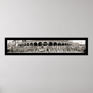 Motorfietsen Venice, CA Foto 1910 Poster