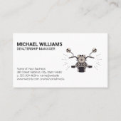 Motorfietsen Visitekaartje (Voorkant)