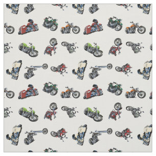motorfietsen voor cartoons stof