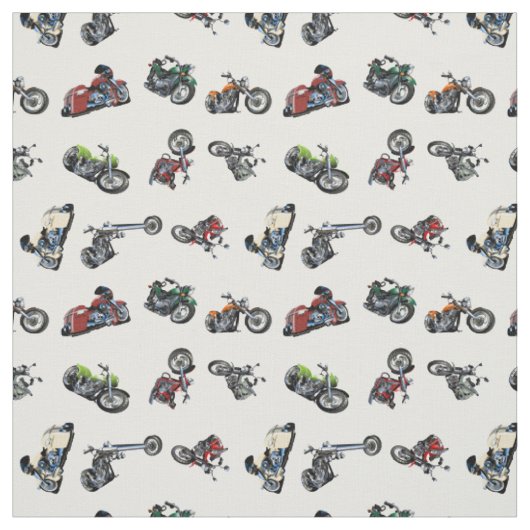 motorfietsen voor cartoons stof (Swatch)