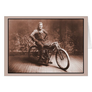 Motorfietsen: Winner 100 mi. race Norton KS