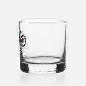MotorfietsenGroomsman Vader van Groom Gift Whisky Glas (Links)