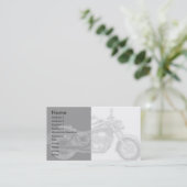 Motorfietsenprofiel Visitekaartje (Staand voorkant)